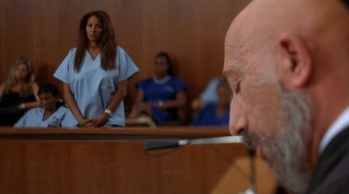 Pam Grier and Sid Haig in Jackie Brown (1997)