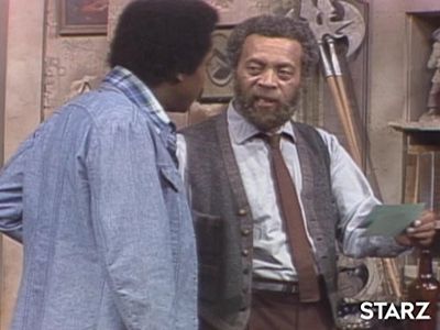 Whitman Mayo and Demond Wilson in Sanford and Son (1972)
