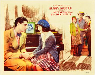 El Brendel, Charles Farrell, Janet Gaynor, Frank Richardson, and Marjorie White in Sunny Side Up (1929)