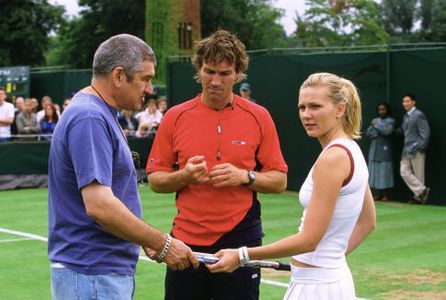 Kirsten Dunst, Pat Cash, and Richard Loncraine in Wimbledon (2004)