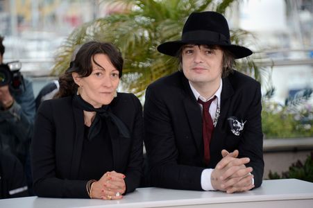 Sylvie Verheyde and Pete Doherty at an event for Confession of a Child of the Century (2012)