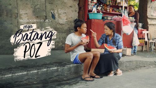 Irma Adlawan and Awra Briguela in Mga batang poz (2019)