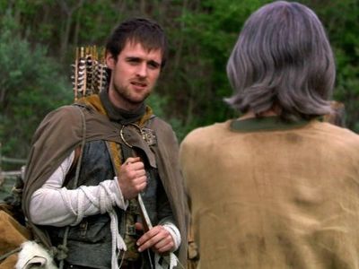 Sean Murray and Jonas Armstrong in Robin Hood (2006)