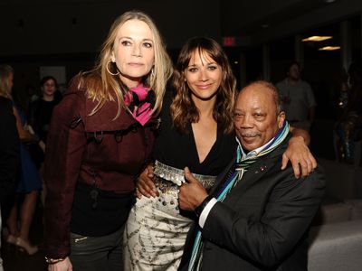 Quincy Jones, Peggy Lipton, and Rashida Jones at an event for Celeste & Jesse Forever (2012)