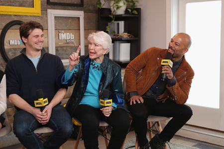 Ellen Burstyn, Jason Ritter, and Common at an event for The Tale (2018)