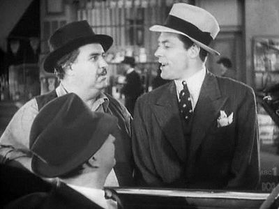 Billy Gilbert and Allan Lane in Maid's Night Out (1938)