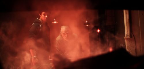 Brad Dourif and Jeremy Sumpter in Death and Cremation (2010)