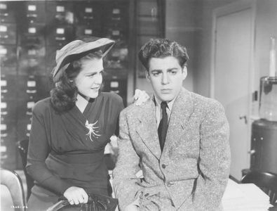 Billy Halop and Helen Parrish in Tough As They Come (1942)
