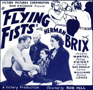 Bruce Bennett, Dickie Jones, J. Farrell MacDonald, and Jeanne Martel in Flying Fists (1937)