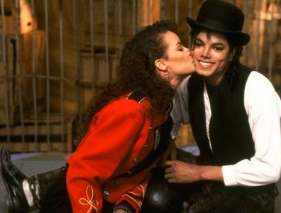 Michael Jackson and Tatiana Thumbtzen in Michael Jackson: The Way You Make Me Feel (1987)