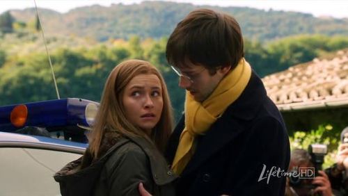 Hayden Panettiere and Paolo Romio in Amanda Knox (2011)