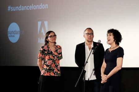 Jennifer Fox, John Cooper, and Clare Binns at an event for The Tale (2018)