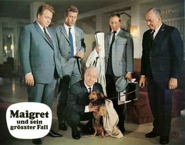 Heinz Rühmann, Günter Strack, and Gerd Vespermann in Enter Inspector Maigret (1966)