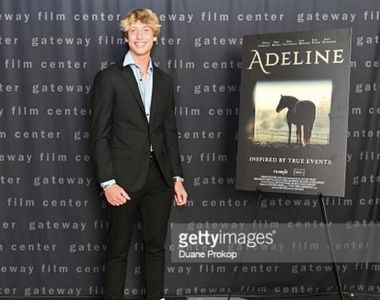 Jake Satow at premiere of Adeline movie (2022)