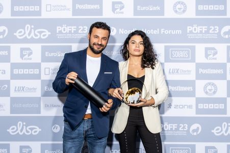 Alina Serban and Hüseyin Tabak at POFF Black Nights Film Festival Tallinn