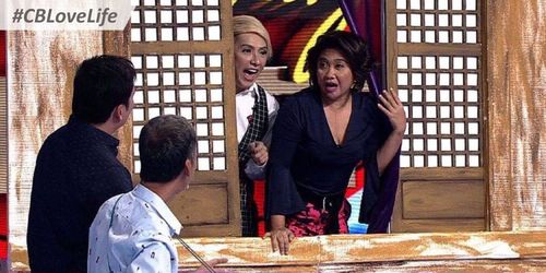 Gabby Concepcion, Eugene Domingo, Isko Salvador, and Donita Nose in Celebrity Bluff (2012)