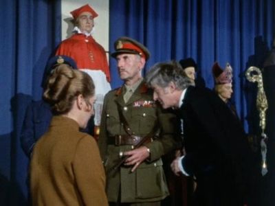 Caroline John and Jon Pertwee in Doctor Who (1963)