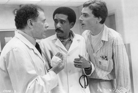 Richard Pryor, Bob Dishy, and Bob Saget in Critical Condition (1987)