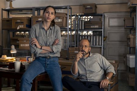 Alejandro Furth and Luisa Rubino in Narcos: Mexico: Life in Wartime (2021)