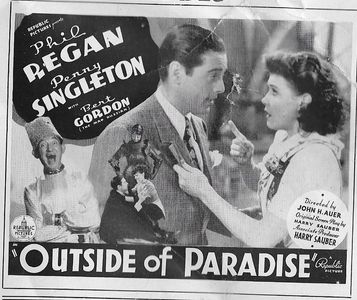Bert Gordon, Phil Regan, and Penny Singleton in Outside of Paradise (1938)
