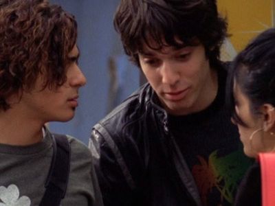 Jake Epstein, Adamo Ruggiero, and Deanna Casaluce in Degrassi: The Next Generation (2001)