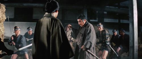 Tatsuo Endô, Shintarô Katsu, and Eiji Okada in Zatoichi's Conspiracy (1973)