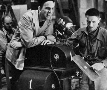 Ingmar Bergman and Gunnar Fischer