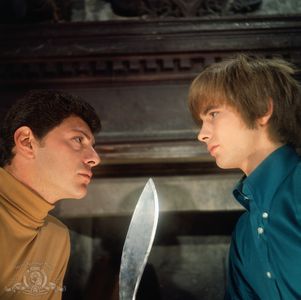 Frankie Avalon and Julian Barnes in Horror House (1969)