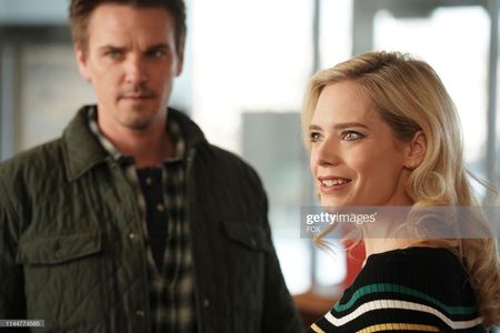 Riley Smith and Caitlin Mehner in Proven Innocent (2019)