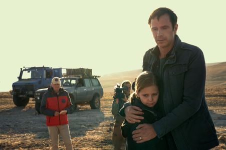 James D'Arcy and Davina Coleman in Constellation (2024)