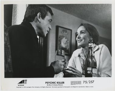 Julie Adams and Paul Burke in Psychic Killer (1975)
