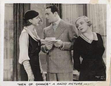 Mary Astor, Ricardo Cortez, and Kitty Kelly in Men of Chance (1931)