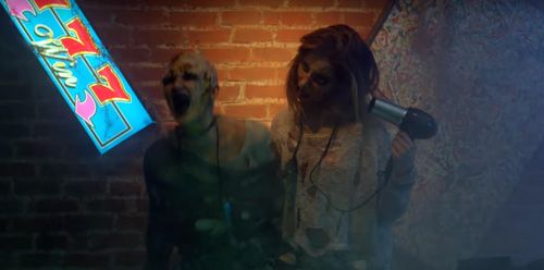 Hailee as a zombie for Logan Paul