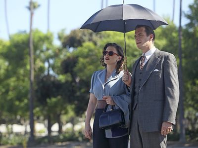 James D'Arcy and Hayley Atwell in Agent Carter (2015)