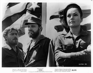 John Vernon, Karin Dor, and Carlos Rivas in Topaz (1969)