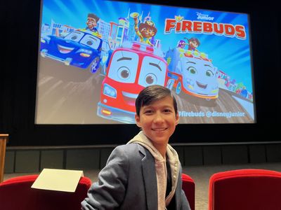 Disney Studios Main Theater Firebuds Screening