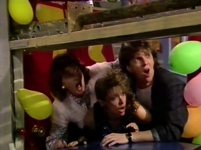 Neil Buchanan, Jeannie Crowther, and Kim Goody in No 73 (1982)