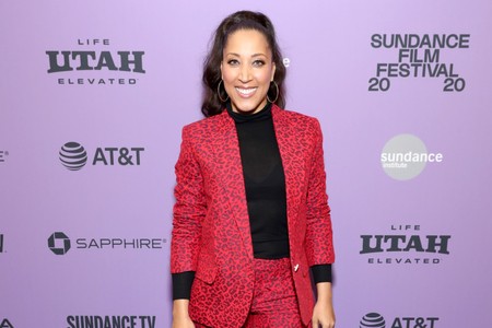 Robin Thede at an event for Bad Hair (2020)