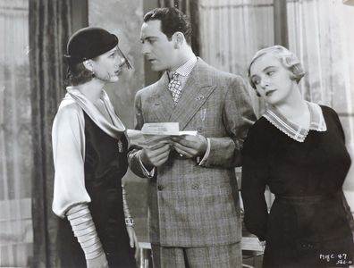 Mary Astor, Ricardo Cortez, and Kitty Kelly in Men of Chance (1931)