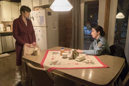 Olivia Sandoval and Carrie Coon in Fargo (2014)