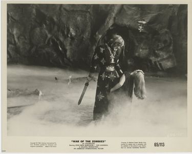 John Drew Barrymore and Susy Andersen in War of the Zombies (1964)