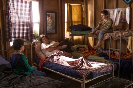 Michael Showalter, Thomas Barbusca, and David Bloom in Wet Hot American Summer: First Day of Camp (2015)