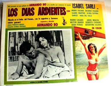 Armando Bo and Isabel Sarli in Los días calientes (1966)