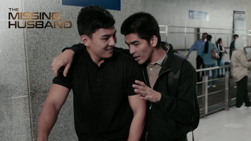 Mark Herras and Jak Roberto in The Missing Husband (2023)