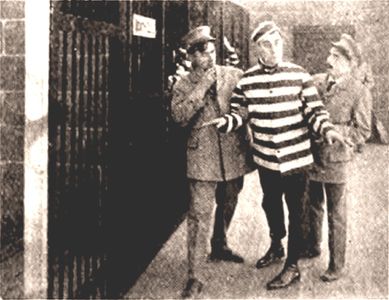 Raymond Hatton, Mack Sennett, and Ford Sterling in Their First Execution (1913)