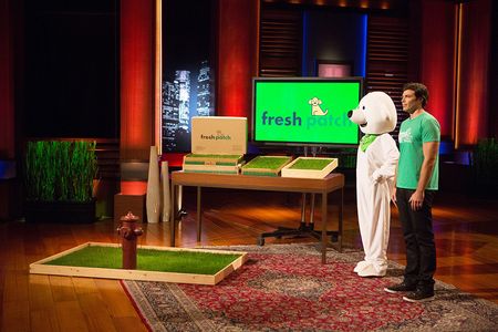 Andrew Feld pitches Fresh Patch on ABC's Shark Tank.