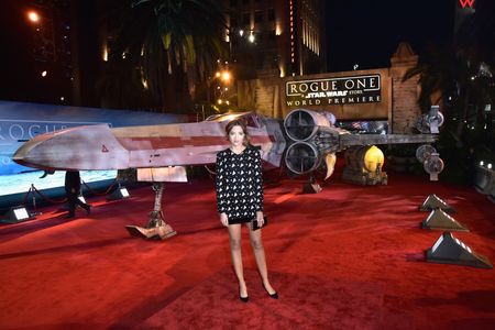 Georgie Flores at an event for Rogue One: A Star Wars Story (2016)