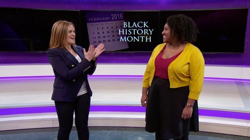Samantha Bee and Ashley Nicole Black in Full Frontal with Samantha Bee (2016)