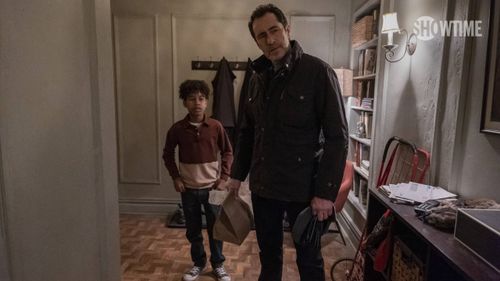 Demián Bichir and Ian Foreman in Let the Right One In (2022)