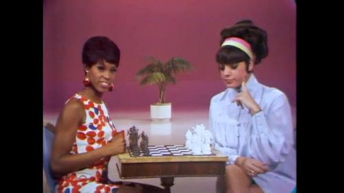 Chelsea Brown and Jo Anne Worley in Rowan & Martin's Laugh-In (1967)